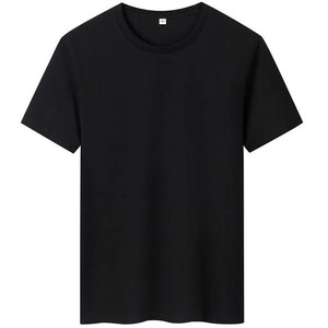 T-shirt a maniche corte in puro cotone resistente - Adatta sia per uomo che per donna. Strato interno tinta unita, spesso e ampio - Product Image 4