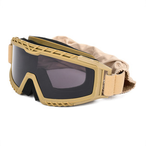 Gafas de Seguridad de Marco Completo con Lentes de Policarbonato Antivaho, Protección para Ojos en Obras de Construcción, Protección Ocular Táctica - Product Image 4