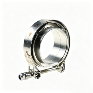 Kits de colliers de serrage universels en acier inoxydable 304 de 2,5'' pour tuyau d'échappement turbo, collier de serrage en <span class=keywords><strong>V</strong></span> mâle-femelle de qualité supérieure - Product Image 4