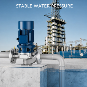 Pompe verticale pour pipeline en acier inoxydable XFISG pour le traitement de l'eau - Product Image 5