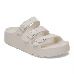 Sandales compensées unisexe à triple boucle en EVA imperméable, style liège, pour l'<span class=keywords><strong>été</strong></span> – Chaussures tendance pour hommes et femmes - Product Image 1