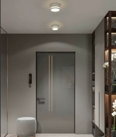 Plafonnier encastré ultra-plat sans découpe pour salon, chambre, couloir, allée, éclairage spot