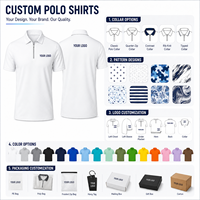Camiseta Polo de Golf Personalizada de Alta Calidad para Hombre, de Secado Rápido, 100% Spandex/Poliéster, Elástica, Transpirable, Ropa de Golf para Hombre