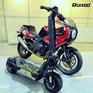 Ruitoo Factory Wholesale 72v Dual Motor Powerful <b>Off</b> <b>Road</b> Foldable Adults Fat Tire 13inch High Speed <b>Scooters</b> - Product Image 4