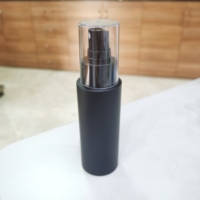 Vente d'usine, échantillon gratuit, flacon en plastique PET de 80 ml, luxueux, pour soins de la peau, avec pompe