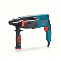 Marteau perforateur rotatif filaire 850W 26mm, perceuse électrique industrielle, marteau de démolition pour la construction et la rénovation de la maison