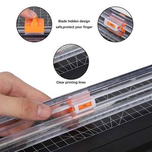 Coupe-papier portable LISI A4, <span class=keywords><strong>guillotine</strong></span> 12 pouces, matériau ABS, lames SK2, coupe-papier manuel avec protection, modèle LS-853-A4 - Product Image 2