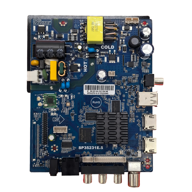SP35231E.5 Bluetooth 50W Universal Smart TV Mainboard SP352T31E.51Z with Android 14.0 and 1G+8G for 32-42 Inch