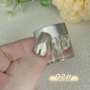 Poudre à ongles effet miroir magique 24 couleurs, poudre chromée Moonlinght, nouvelle poudre miroir fine et brillante géante - Product Image 5