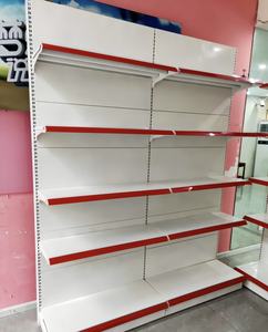 Estantería Metálica Reforzada Kimham de Una Cara con 5 Niveles, Horizontal, para Supermercado, con Recubrimiento de Polvo Epoxi, de Instalación Rápida, para Suelo - Product Image 2