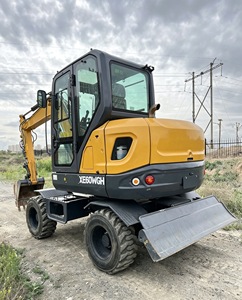 Machine de construction agricole compacte sur roues et chenilles d'occasion de haute qualité 6t 0,23m³ XE60WGH alternative 48kW - Product Image 4