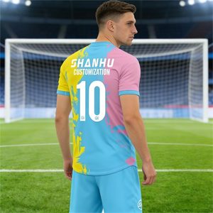 Camiseta de Fútbol Personalizada con Sublimación Completa, Ropa Deportiva de Secado Rápido, Poliéster Transpirable, Camiseta de Fútbol Deportiva para Hombre - Product Image 4