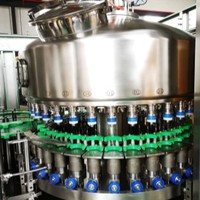 Bouteille PET automatique 330ml, 500ml, 1L, 2L, 5L Jus d'eau Lait Café Boisson Soufflage Remplissage Capsulage Machine à emballer