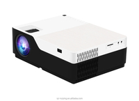 Projecteur LCD FHD 1080P Cinéma à domicile, Entrée 4K USB HDMI Projecteur de données multimédia Affichage direct d'usine