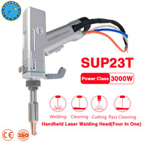 Pistolet de soudage laser à fibre SUP23T 3000W 4 en 1 portable avec système de contrôle