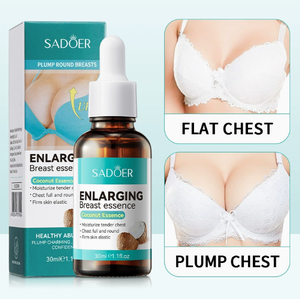 Crème, Sérum et Huile Hydratante pour la Peau au Lait de Coco, pour un Massage Raffermissant et l'Amélioration de la Poitrine - Product Image 1