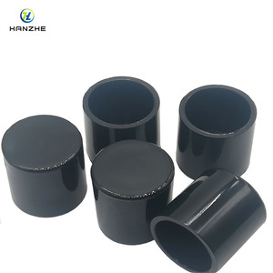 Funda de tubo de PVC redonda de 16 mm Hanzhe, transparente, para proteger las patas de mesas y sillas. - Product Image 2