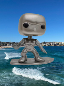 Norrin radd 19 Bạc Surfer với Surfboard hành động hình đồ chơi Vinyl figurine búp bê bobble-head Bộ sưu tập mô hình - Product Image 6