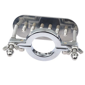 Hodenfesselung für Männer BDSM CBT-Spielzeug Edelstahl Hodenstrecker Penisringe Sexspielzeug für Männer Penis- und Hodenstrecker - Product Image 4