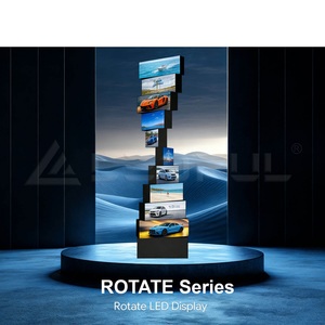 หน้าจอแสดงผล LED อัจฉริยะแบบหมุนได้สองด้าน 10 ชั้น GOB แบบกำหนดเองได้  หน้าจอ LED โฆษณาเชิงพาณิชย์สำหรับหลายสถานการณ์ - Product Image 2