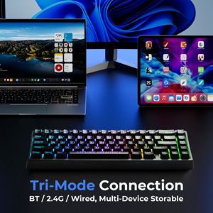 XVX M67 Bàn Phím Miami Tri-Mode 65% Không Dây QMK/Thông Qua Hot Swappable USB-C RGB Xách Tay Lập Trình Chơi Game Bàn Phím Cơ Khí - Product Image 3