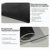Alas Mouse Laptop/Desktop Gaming Gaya Jepang Ukuran Besar 400*900mm Bahan Karet Alami Logo Dapat Disesuaikan