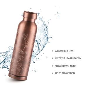 ขวดน้ำทองแดงคุณภาพดีมีสไตล์สำหรับบุคคลที่ใส่ใจสุขภาพสำหรับยิมโรงเรียนใช้ในบ้าน - Product Image 5