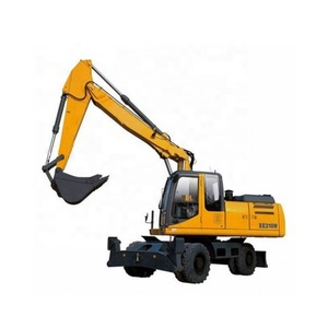 Excavadora barata Xe210w Excavadora sobre orugas con ruedas 0.86m3 Cubo Kawasaki Bomba - Product Image 4