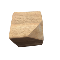 Boîte et étui magiques en bois hexagonaux écologiques avec code QR, vente directe d'usine HYL, pour Noël