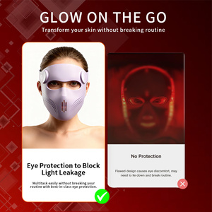 Eyco đầy đủ mặt Silicone <span class=keywords><strong>LED</strong></span> Mặt nạ chăm sóc da mặt chống lão hóa liệu pháp ánh sáng <span class=keywords><strong>LED</strong></span> mặt nạ trên khuôn mặt <span class=keywords><strong>LED</strong></span> Mặt nạ trị liệu ánh sáng đỏ mặt nạ - Product Image 6