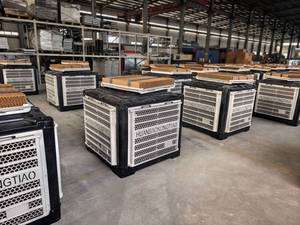 Ventilateur Climatiseur Industriel, Climatiseur de Fenêtre, Refroidisseur d'Air Évaporatif Mural avec Fabrication de Glace - Product Image 4