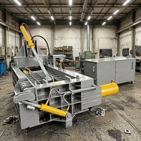 Presse à balles hydraulique pour métaux ferreux, machine de compactage industrielle pour le recyclage de l'acier, du fer, de l'aluminium et du cuivre