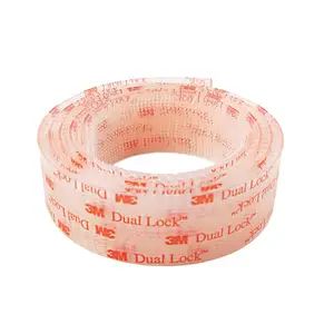 Manufacturer Magic Clear Self Adhesive Fasteners Tape Hook And Loop Tape For Indoor Use