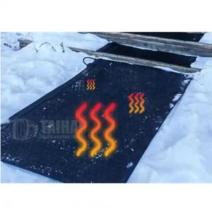 مخصص درب ذوبان الثلوج حصيرة في الهواء الطلق ساخنة الثلوج الممر المطاط ذوبان الثلوج لفصل الشتاء البارد - Product Image 6