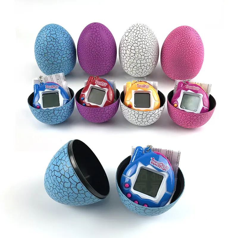 Hot Selling Kleurrijke Creatieve Crack Eieren Kinderen Tumbler Speelgoed Elektronische Huisdier Game Machine