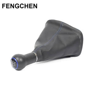 Poignée de levier de vitesses FENGCHEN en cuir, boîte de vitesses manuelle 6 vitesses pour Golf, style classique - Product Image 2