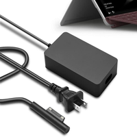 Nouvelle alimentation de chargeur adaptateur 65W avec option de remplacement pour les modèles d'ordinateur portable et de tablette Microsoft Surface Go
