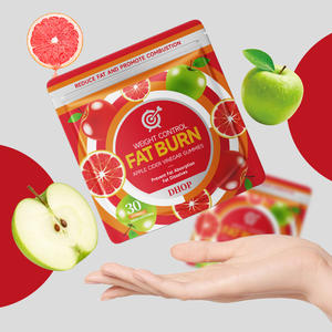 Achetez-en un, obtenez-en un gratuitement : Gummies au vinaigre de cidre de pomme brûle-graisse enrichies au thé vert, guarana et polyphénols de citrus - Product Image 3