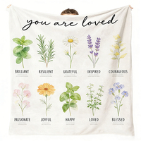 Couverture de lit chrétienne douce et confortable 50x60, 100% polyester, douce pour la peau, toutes saisons, pour adulte, vente chaude