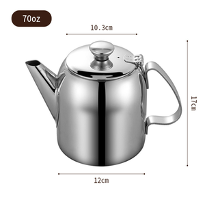 Bouilloire à eau en acier inoxydable DFK01, cafetière, théière, carafe à eau avec bec verseur en acier inoxydable - Product Image 6