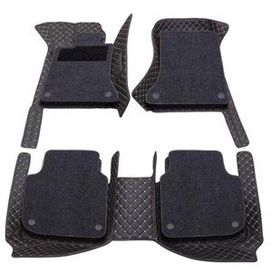Vente flash - Tapis de sol de voiture de haute qualité, universels, complets, 5 places, en cuir PU luxueux, pour TOYOTA <span class=keywords><strong>Venza</strong></span> Wish 2009 <span class=keywords><strong>2016</strong></span> - Product Image 2