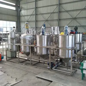 Small Scale Cooking Oil Refinery Machine Supporting Equipment For Oil Press Production Line