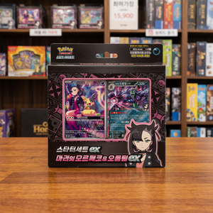 TCG Scarlet Violet Marnie Morpeko Grimmsnarl Ex Starter Deck 60 Cartas Coreanas Selladas a Granel Juego de Cartas Coleccionables al por Mayor - Product Image 2