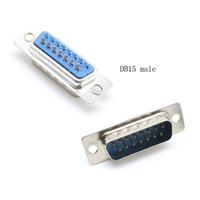 Conector DB9 DB15 DB25 DB37 macho y hembra, conector de soldadura tipo DB, conectores de tipo DB