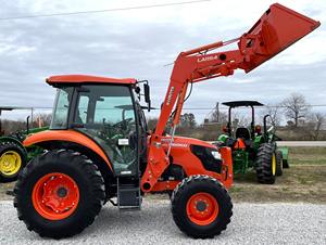 Tracteur agricole KUBOTA d'occasion 70HP 95HP 100HP 130HP tracteur à roues 4x4 - Product Image 6