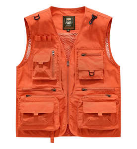 سترة عمل رجالية متعددة الاستخدامات للبيع بالجملة عبر الحدود، ملابس ترفيهية للعمل والأنشطة الخارجية وتسلق الجبال، بدون أكمام، دافئة ومتعددة الوظائف - Product Image 5