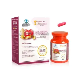 Hong Kong Xingzhou Hehui Merk Co-Enzym <span class=keywords><strong>Q10</strong></span> <span class=keywords><strong>Capsules</strong></span> Officiële Echte Energie-Stimulerende 30 Softgel Fles Voor Mannen Vrouwen - Product Image 4