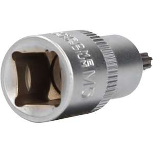 HERRAMIENTAS BRILLANTES-BT022728 1/2 ''RIBE bit socket, 55 mm de largo-EAN 4042146777312 HAND SOCKETS 1/2" - Product Image 3