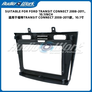 Pour <span class=keywords><strong>Ford</strong></span> <span class=keywords><strong>Transit</strong></span> <span class=keywords><strong>Connect</strong></span> 2008 2009 2010 2011, cadre de tableau de bord 10 pouces à montage direct, durable, conserve les commandes de la climatisation - Product Image 4