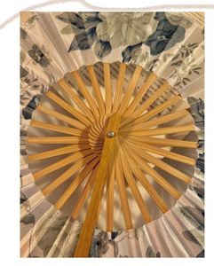 Ventiladores de Molino de Viento de Estilo Antiguo Personalizados, Arte Popular, Molinos de Viento de Bambú Portátiles Pintados, para el Año Nuevo Chino, Halloween, Navidad y Festivales - Product Image 6